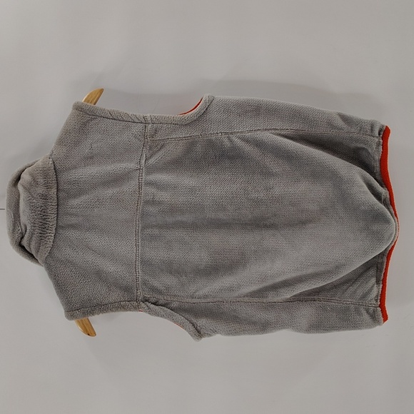 Pressbox Zip Up Vest Size Large Gray OSU Cowboys Oklahoma State Velour NWT - Picture 6 of 6